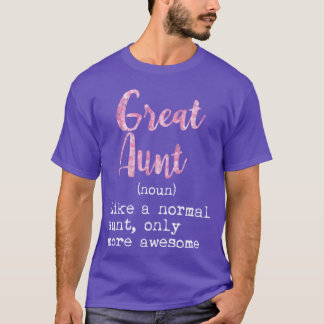 Great Aunt Definition Noun Like Normal Aunt Only A T Shirt