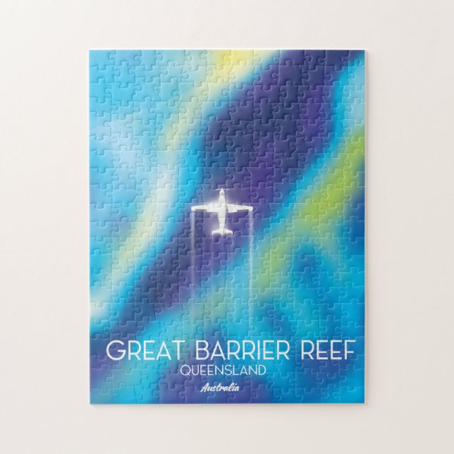 Great Barrier Reef,Queensland, Australien Pussel (Vertikal)