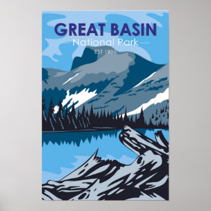 Great Basin National Park Nevada Vintage på svensk Poster