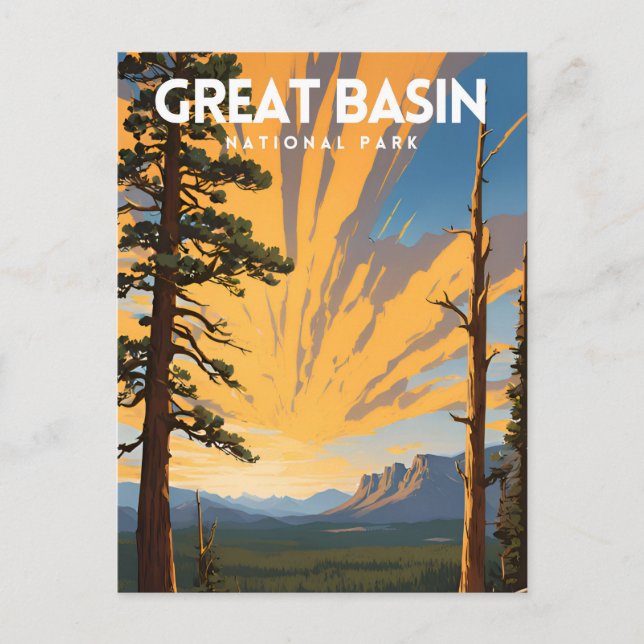 Great Basin National Park Vykort (Framsida)