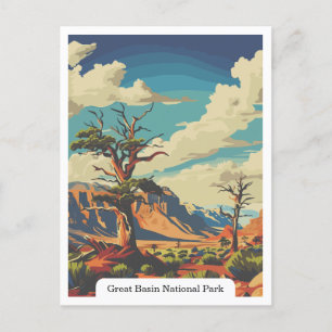 Great Basin nationalpark, Nevada USA Vykort