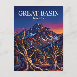 Great Basin nationalpark Nevada Vykort