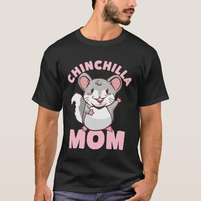 Great chinchilla mum for women t shirt (Framsida)