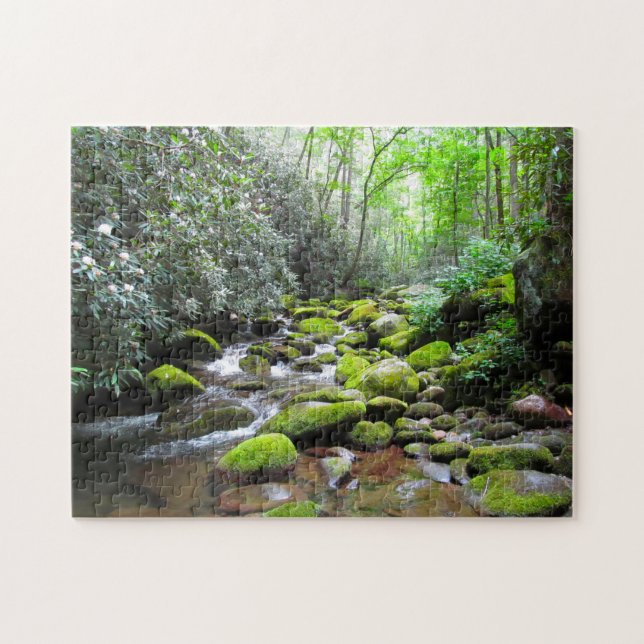 Great Creek  Smoky Mountains. Pussel (Horisontell)