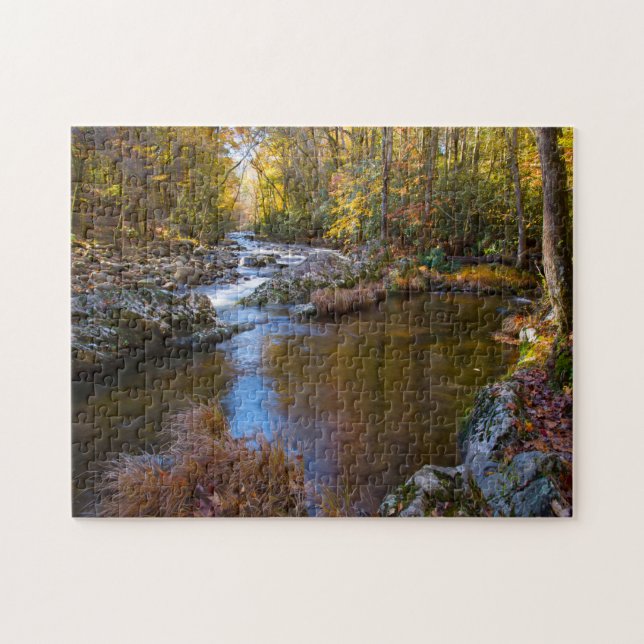 Great Creek  Smoky Mountains. Pussel (Horisontell)