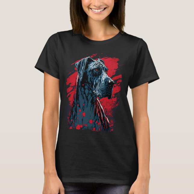 GREAT DANE 1 T SHIRT (Framsida)