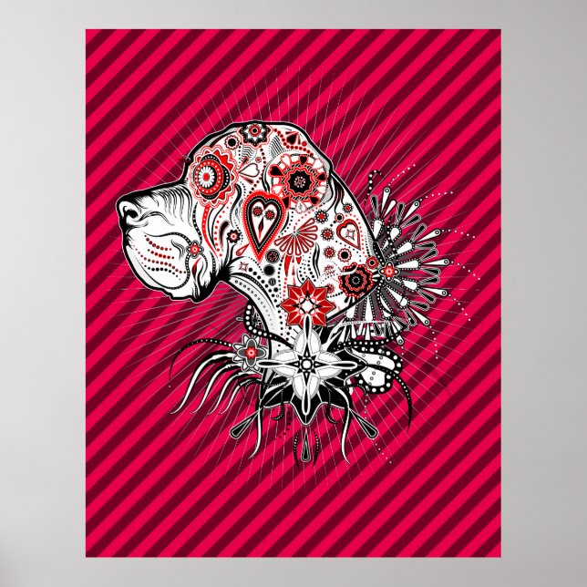 Great Dane-affisch Poster (Framsidan)