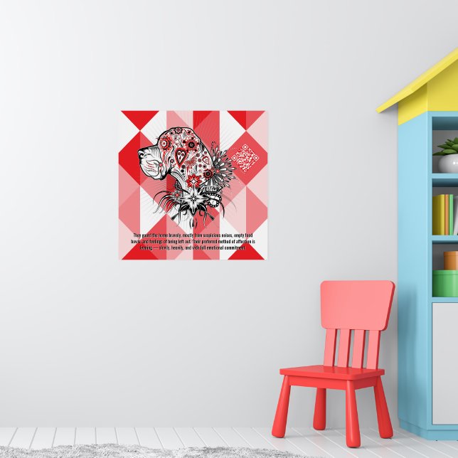 Great Dane-affisch Poster (Barnkammare 1)