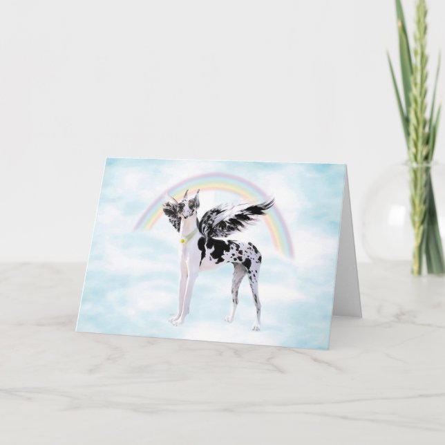 Great dane Angel Harle Kort (Framsida)
