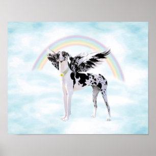 Great dane Angel Harle UC Poster