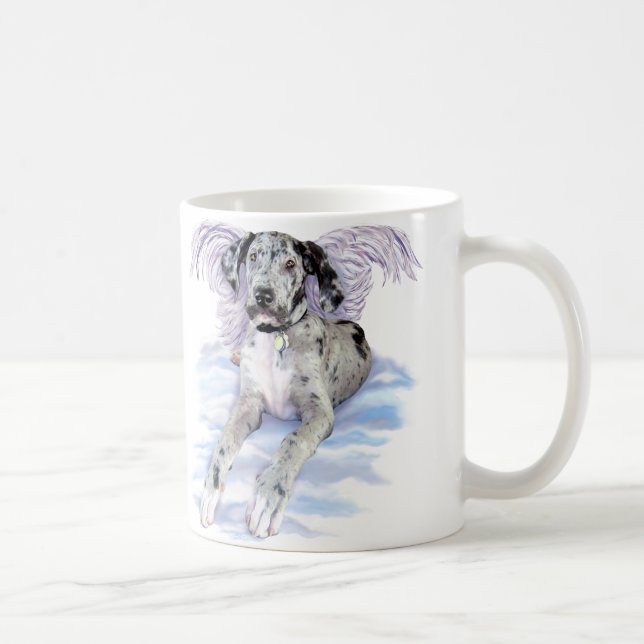 Great dane Angel Merle UC Kaffemugg (Höger)