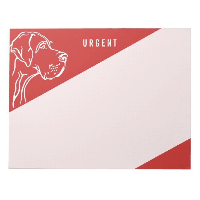 Great dane anteckningsblock (Framsida)