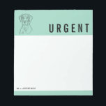 Great Dane Anteckningsblock<br><div class="desc">This block has 40 sides,  on everyone is a multicolored Dogge in many colors. Can be overwritten and fits in each Doggen household.</div>