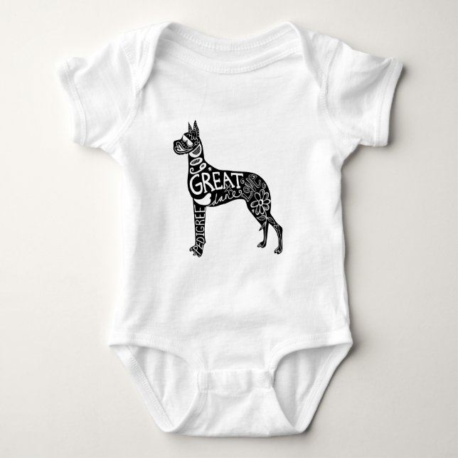 Great dane är UNDERBARA! Tee (Framsida)