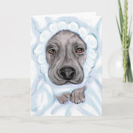Great dane Baby Black Boy-meddelanden Meddelande
