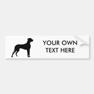 Great dane bildekal