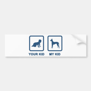 Great dane bildekal
