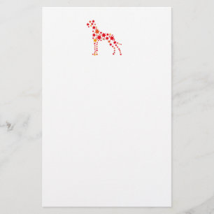 Great Dane-bilder Brevpapper