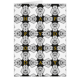 Great Dane Birthday  Hälsningskort