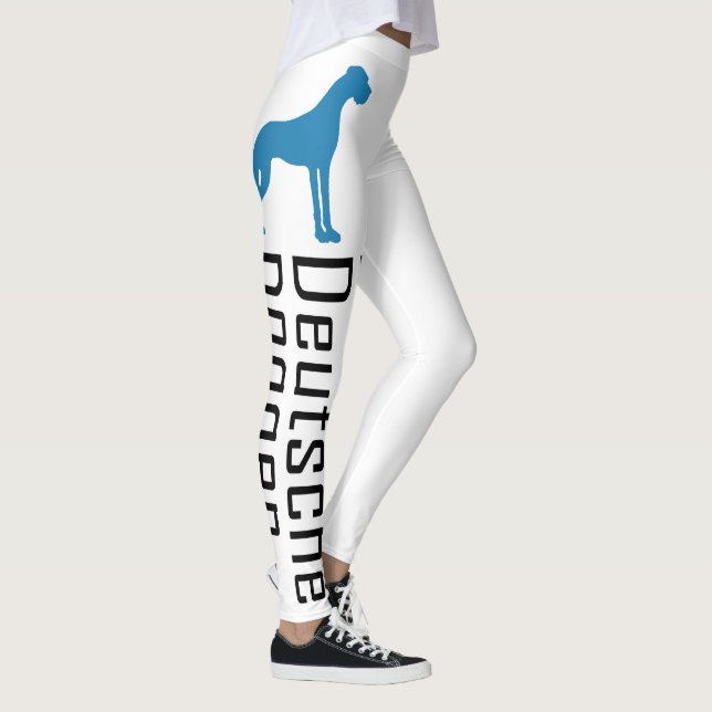 Great dane blå leggings (Höger)