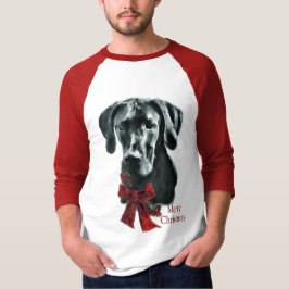 Great dane Black-julklappar T Shirt