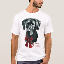 Great dane Black-julklappar Tee