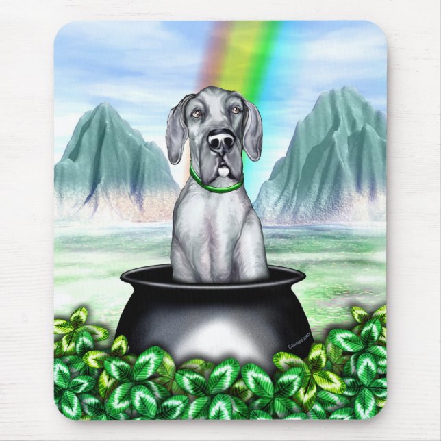 Great dane Blue UC Pot O Guld Musmatta (Framsidan)