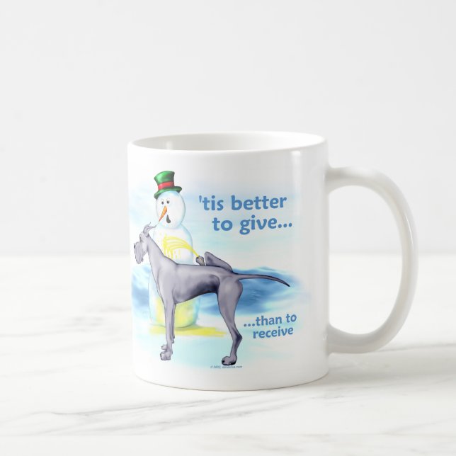 Great dane BTG Blue Kaffemugg (Höger)