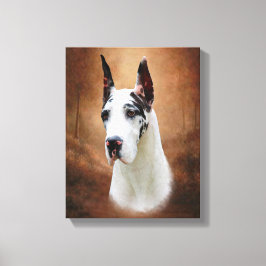 Great dane canvastryck