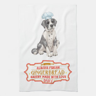 Great dane Chef Baking Gingerbröd Kökshandduk