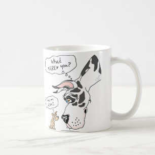 Great dane- & ChihuahuaHarlequin Kaffemugg