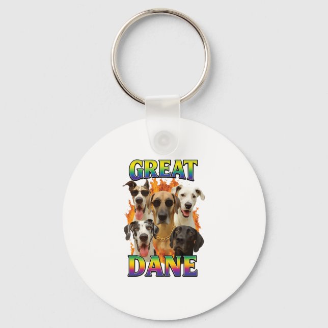 Great dane Copy Nyckelring (Framsida)