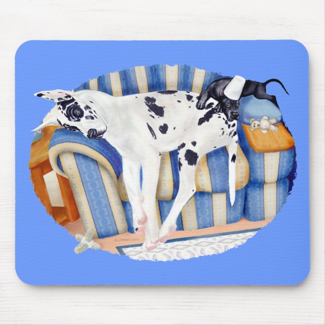 Great dane Couch Taters Musmatta (Framsidan)