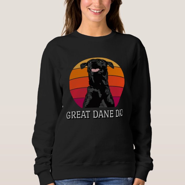 Great Dane Dad Cool Dog Great Dane T Shirt (Framsida)