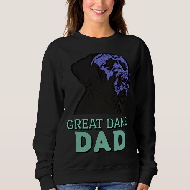 Great Dane Dad Cute Dog Great Dane T Shirt (Framsida)