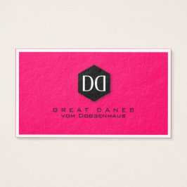 Great dane DD Identity Visitkort