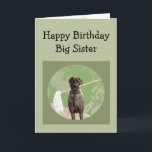 Great dane Dog Humor for Birthday Big Sister Rolig Kort<br><div class="desc">Great dane Dog Humor for Birthday Sister Roligt</div>