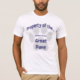 Great dane Egendom T Shirt