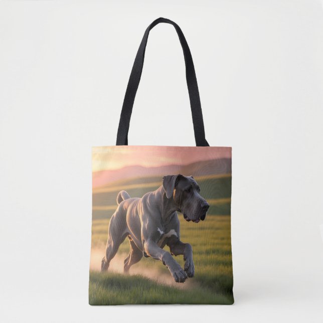 Great dane Elegant Shoulder Tote Bag Tygkasse (Framsida)