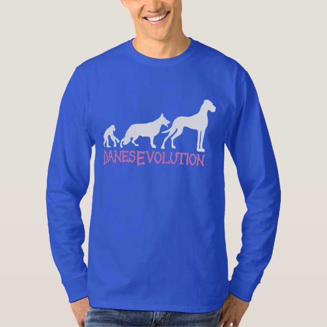 Great dane Evolution T Shirt (Framsida)