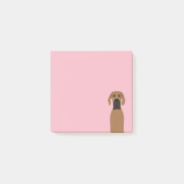 Great dane Fawn Hund Post-it Block