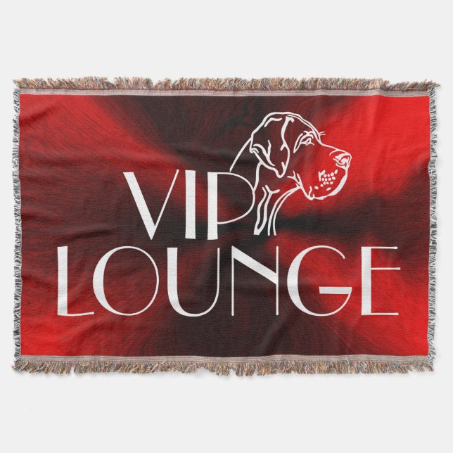 Great Dane-filten VIP-lounge Filt (Framsidan)