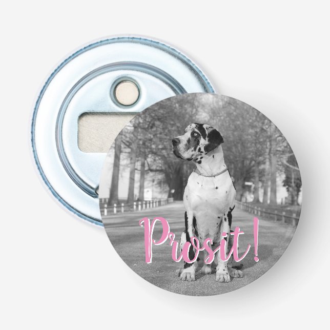 Great Dane-flasköppnare för roligt bruk Flasköppnare (Framsidan)