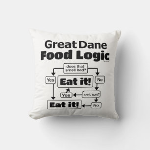 Great dane Food Logic Kudde
