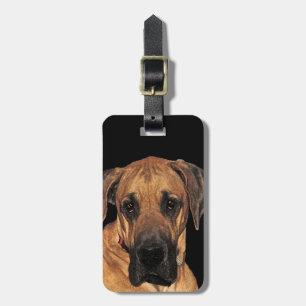 Great dane Gentle Giant Luggage-etikett Bagagebricka