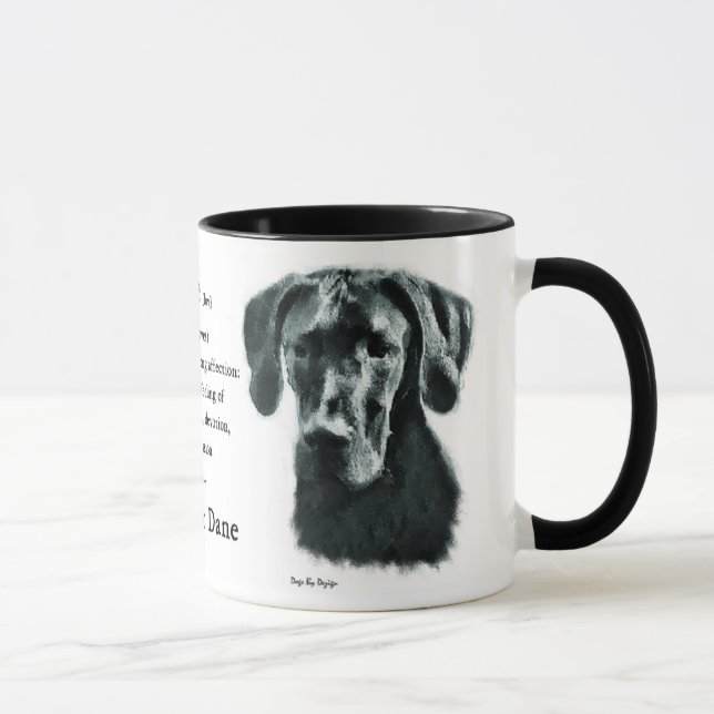 Great dane Gifts Mugg (Höger)
