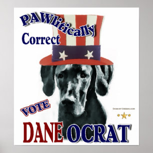 Great dane Gifts Poster