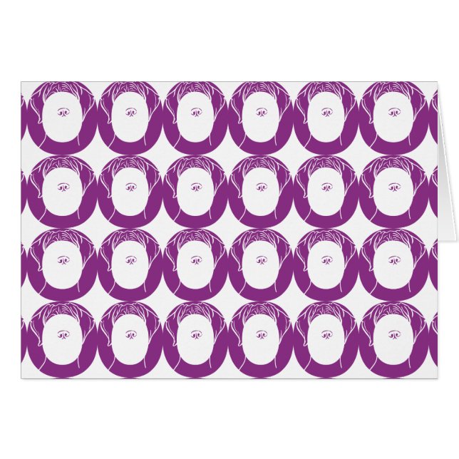 Great dane-grafik OBS kort (Framsidan Horizontal)