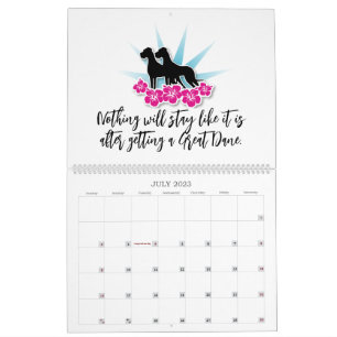 Great Dane-grafikkalender Kalender