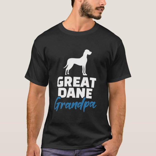 great dane Grandpa Essential  T Shirt (Framsida)